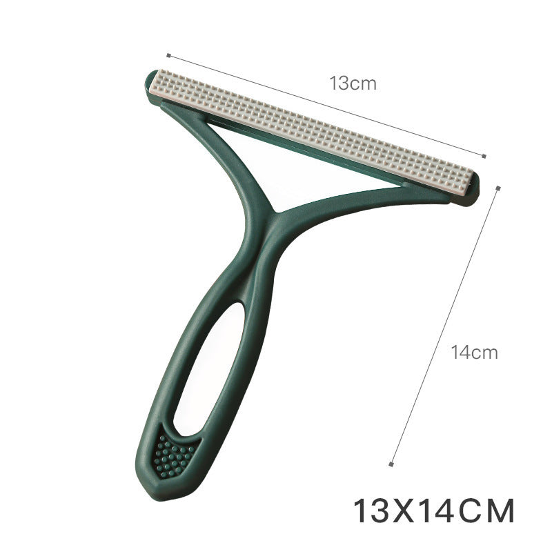 Hair Scraper Silicone Electrostatic Brush Household Sweater Hair Remover Cat Hair Remover Carpet Pet Clothing Hair Remover by eprolo