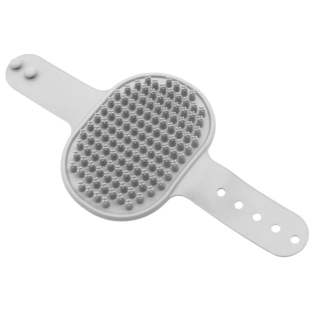 Soft Rubber Dog Cat Brush Pet Bath Silicone Comb Massage Comb Hair Remover Pet Supplies Dog Grooming Wash Cleaning Equipment by eprolo