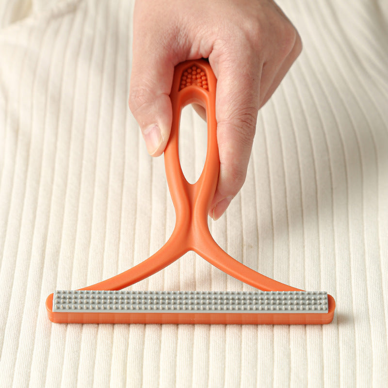 Hair Scraper Silicone Electrostatic Brush Household Sweater Hair Remover Cat Hair Remover Carpet Pet Clothing Hair Remover by eprolo