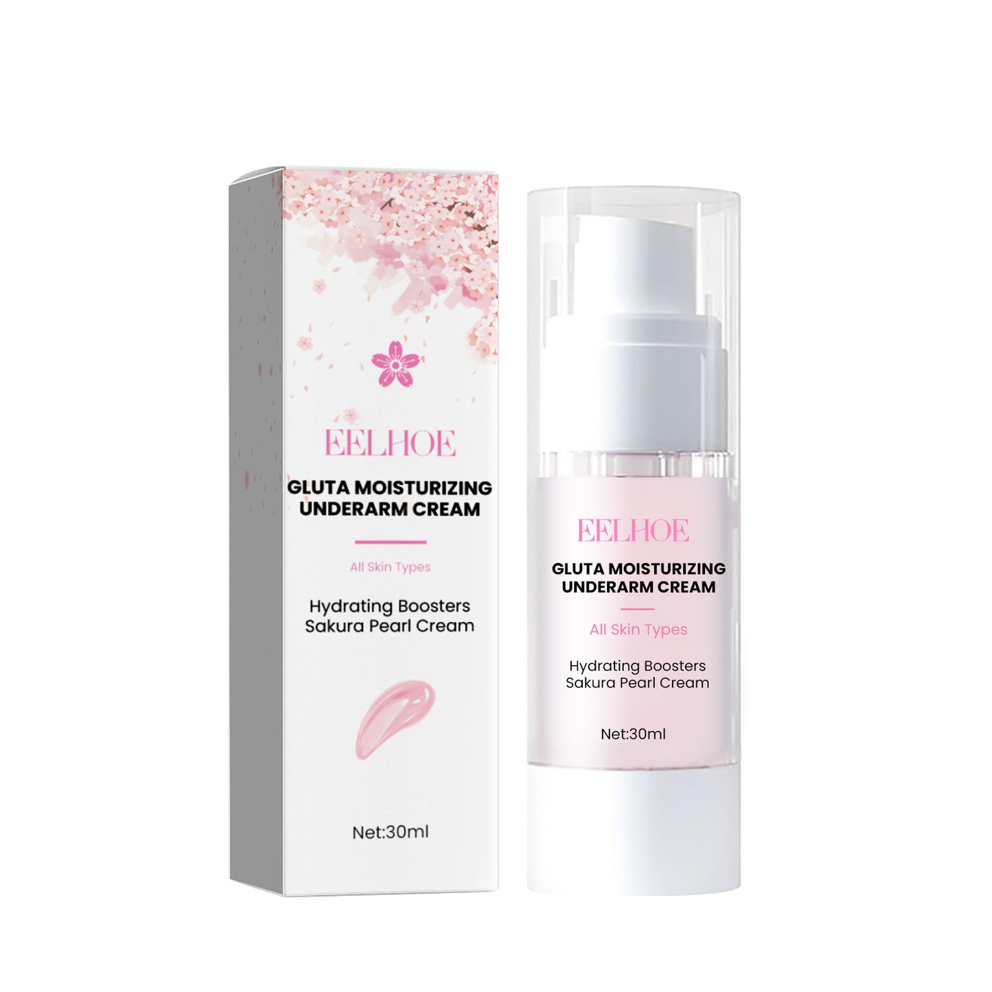 Crème éclaircissante pour les aisselles, réparatrice d'Acanthoderma Nigricans, peau douce et hydratée.