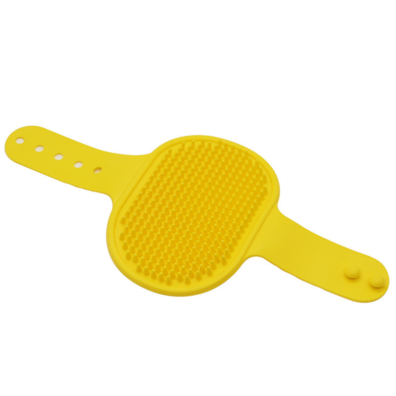 Soft Rubber Dog Cat Brush Pet Bath Silicone Comb Massage Comb Hair Remover Pet Supplies Dog Grooming Wash Cleaning Equipment by eprolo