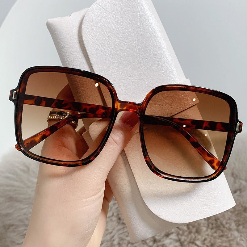 Rice nail square sunglasses Women's shades gradient trend UV protection by eprolo