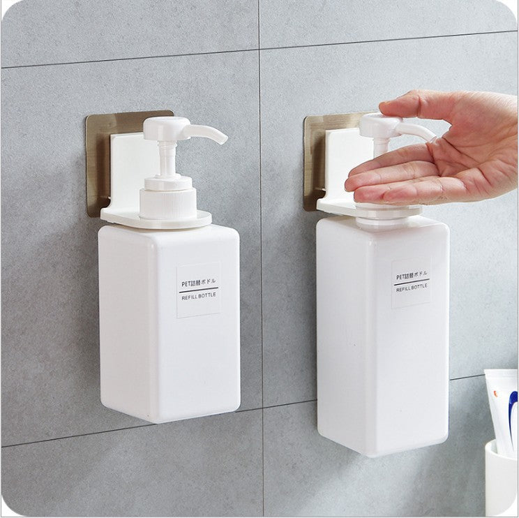 Home Creative Bathroom Toilet Shower Gel Rack Punch-Free Strong Shower Gel Shampoo Storage Rack by eprolo