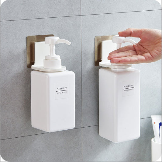 Home Creative Bathroom Toilet Shower Gel Rack Punch-Free Strong Shower Gel Shampoo Storage Rack by eprolo