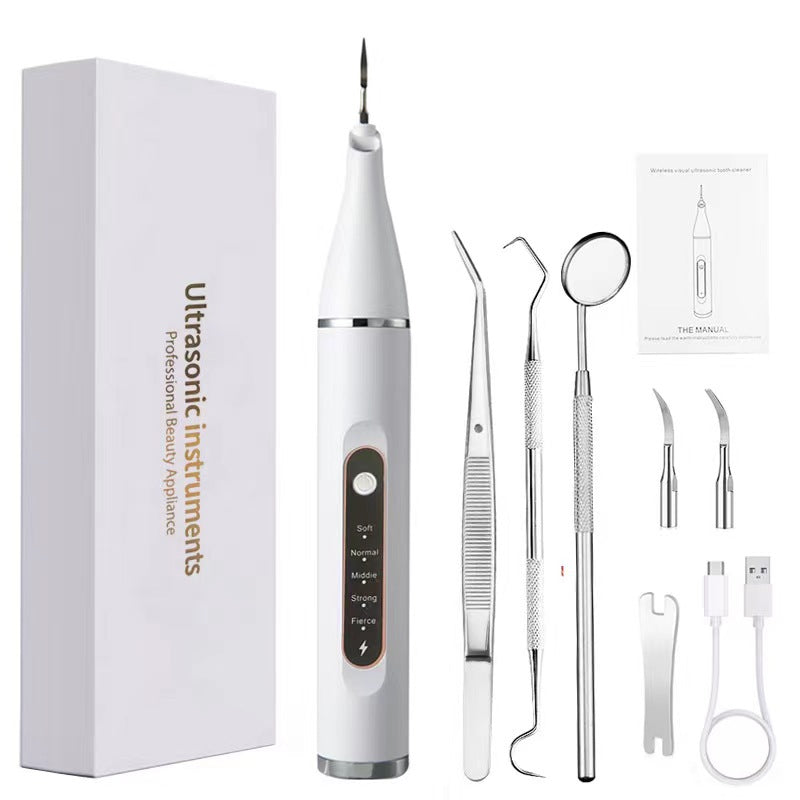 Nettoyeur dentaire à ultrasons appareil de nettoyage de soins bucco-dentaires portable élimination des calculs et blanchiment nettoyeur dentaire