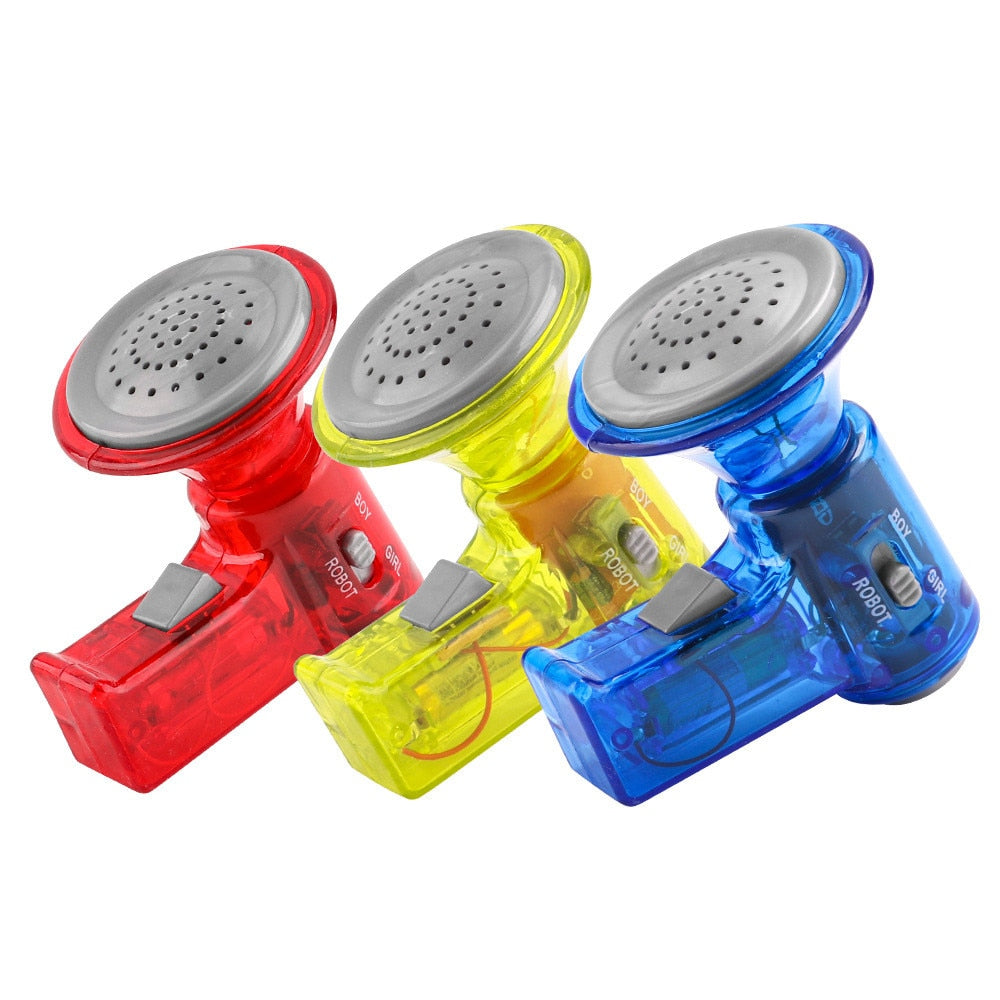 Funny Multi Voice Changer Amplifier 3 Different Voices Fun Toy Speaker Kids Gift Educational Children Kids Toys Birthday Gifts by eprolo
