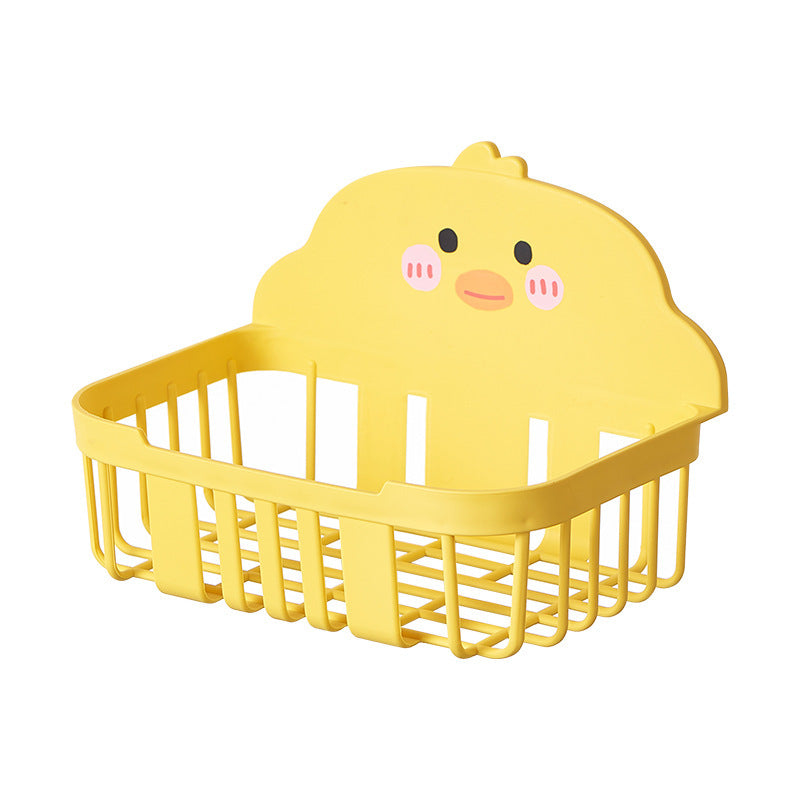 Toilet Tissue Box Punch-Free Wall-Mounted Paper Box Toilet Cartoon Roll Paper Holder Box Toilet Rack by eprolo