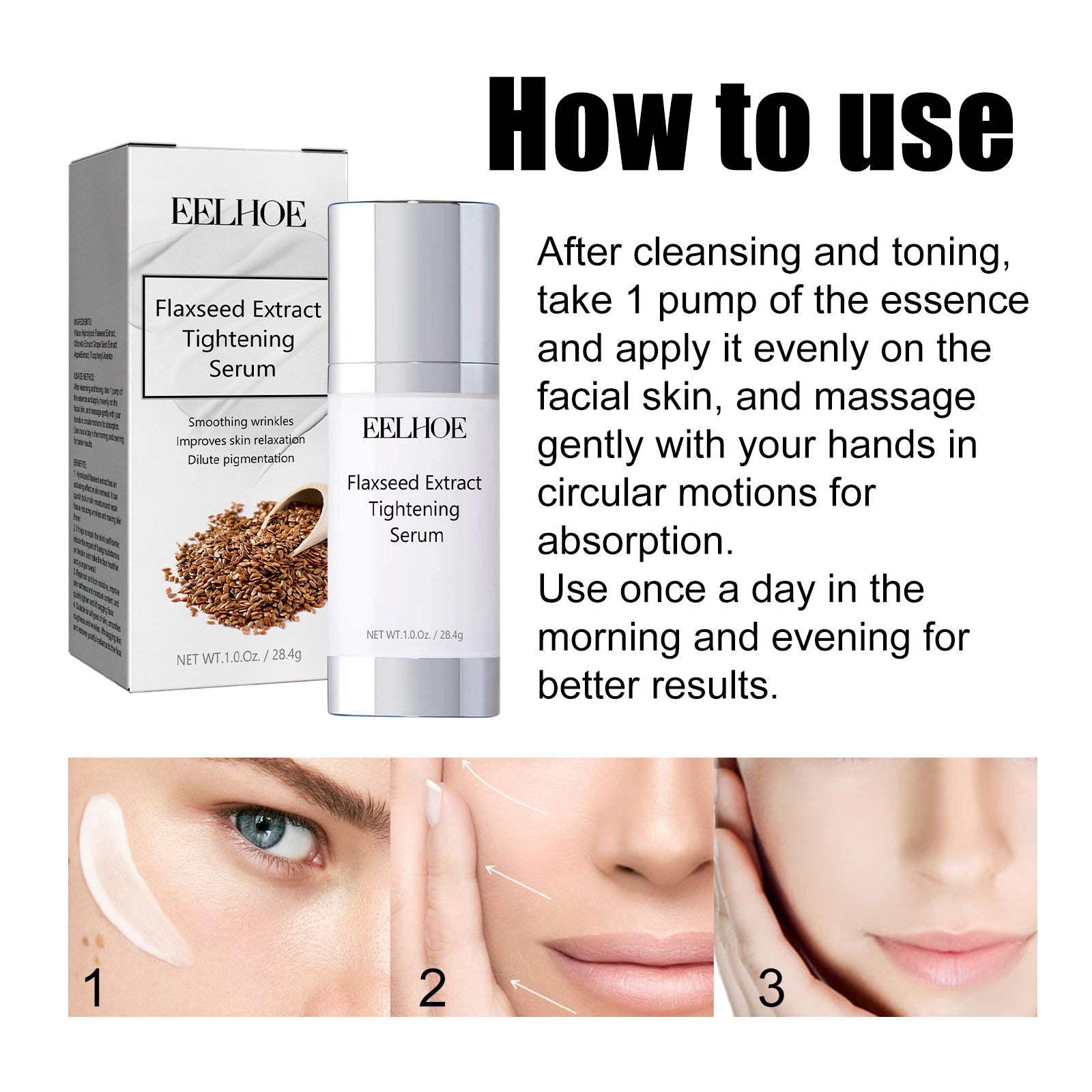 Facial Lotion, Hydrating Refreshing Brightening Skin Repair Cream by eprolo