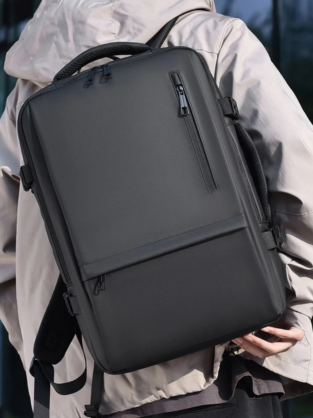 Multi-Pockets Adjustable Straps Backpack Bag by eprolo