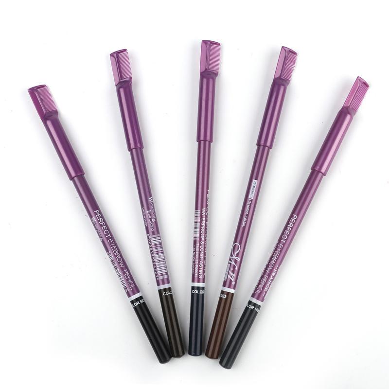 M.n Menow Brand Cosmetic Eyebrow Pencil With Comb With Waterproof &Long Lasting Effect Professional Makeup Eyebrow P09013 by eprolo