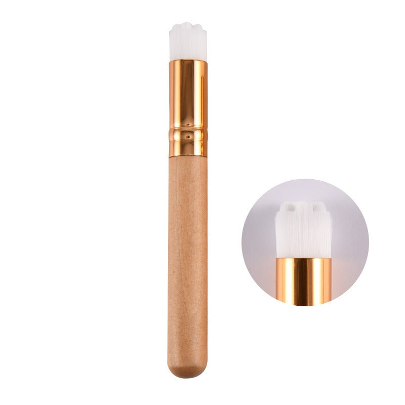 Washing Nose Brush Gods Deep Clean Pores Blackheads Convenient Fine Soft Bristles Manual Beauty Cleaning Flat Head Cleansing Brush by eprolo