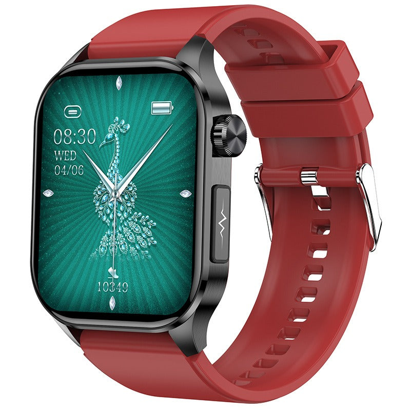 New ET580 smartwatch ECG blood glucose uric acid blood lipids body temperature men's photo and phone call watch by eprolo