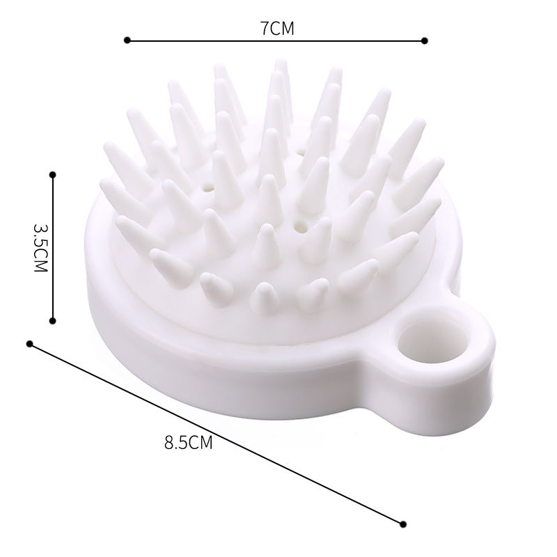 Japanese Style Shampoo Artifact Massage Comb Adult Shampoo Brush Grabber Silicone Shampoo Brush To Clean The Scalp by eprolo