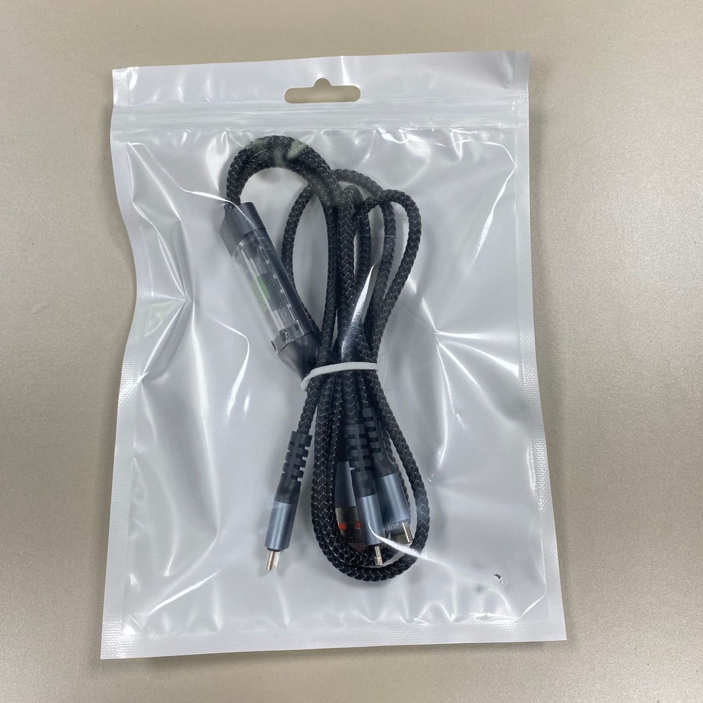 100w 3-in-1 fast charging data cable, mobile phone charging cable, suitable for Apple, Huawei, 1-in-3 braided fast charging cable