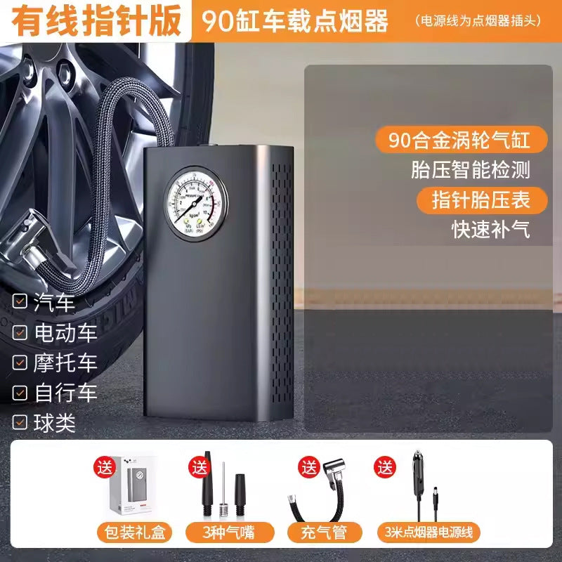 Leben car wireless inflatable pump, portable car electric pump, car tires, car gas treasure by My Store