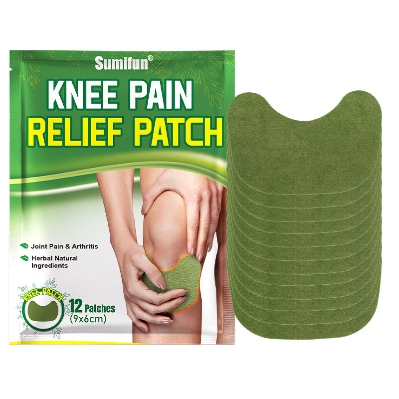 Sumifun wormwood knee patch self fever pain relief plaster sports fitness joint care cross-border K18401