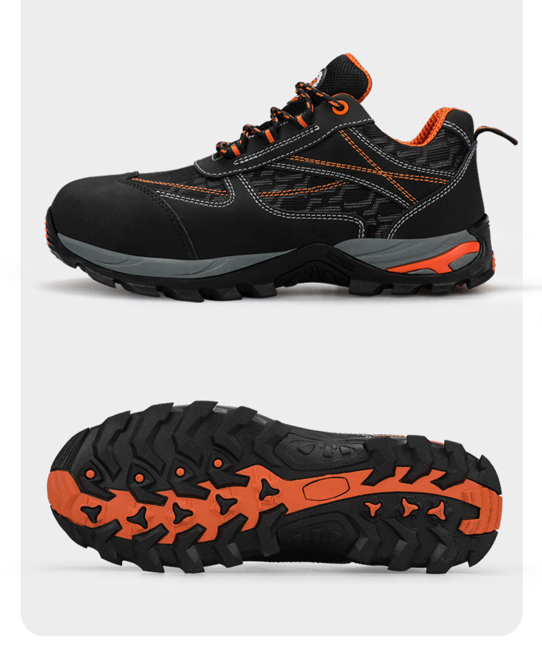 Wolf Detective Labor Protection Shoes Almighty King Anti-smashing, anti-stab, anti-slip, waterproof, insulated, 18kv electrician's shoes, safety protection hiking shoes