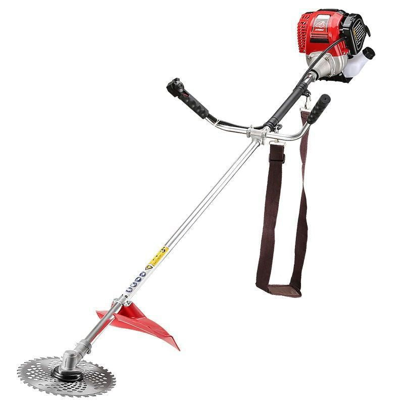 Factory direct sales high power lawn mower four-stroke piggyback side-mount multi-function gasoline lawn cutter household scarifier
