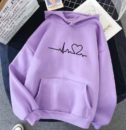 Cross-border spring casual sweatshirt jacket women's spring and autumn women's early spring velvet hooded cardigan spring new women's by My Store
