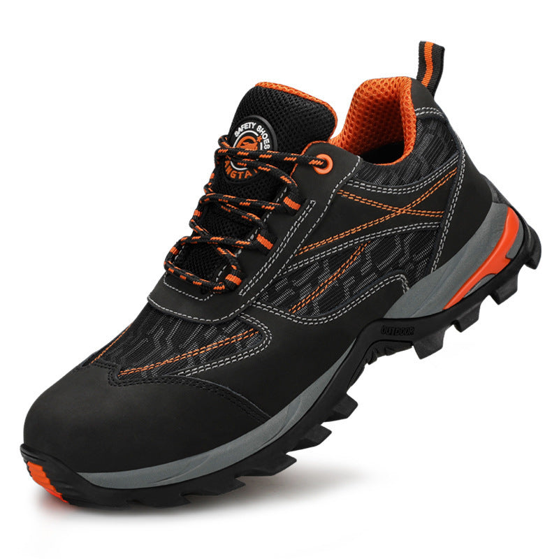 Wolf Detective Labor Protection Shoes Almighty King Anti-smashing, anti-stab, anti-slip, waterproof, insulated, 18kv electrician's shoes, safety protection hiking shoes