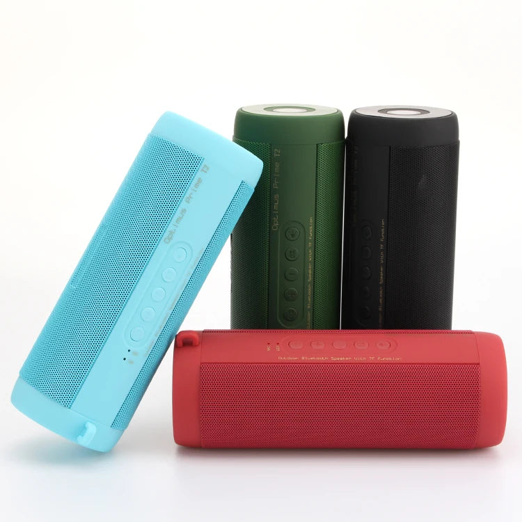 T2 Bluetooth Speaker Waterproof Portable Outdoor Wireless Mini Column Box Speaker Support TF card FM Stereo Hi-Fi Boxes by eprolo