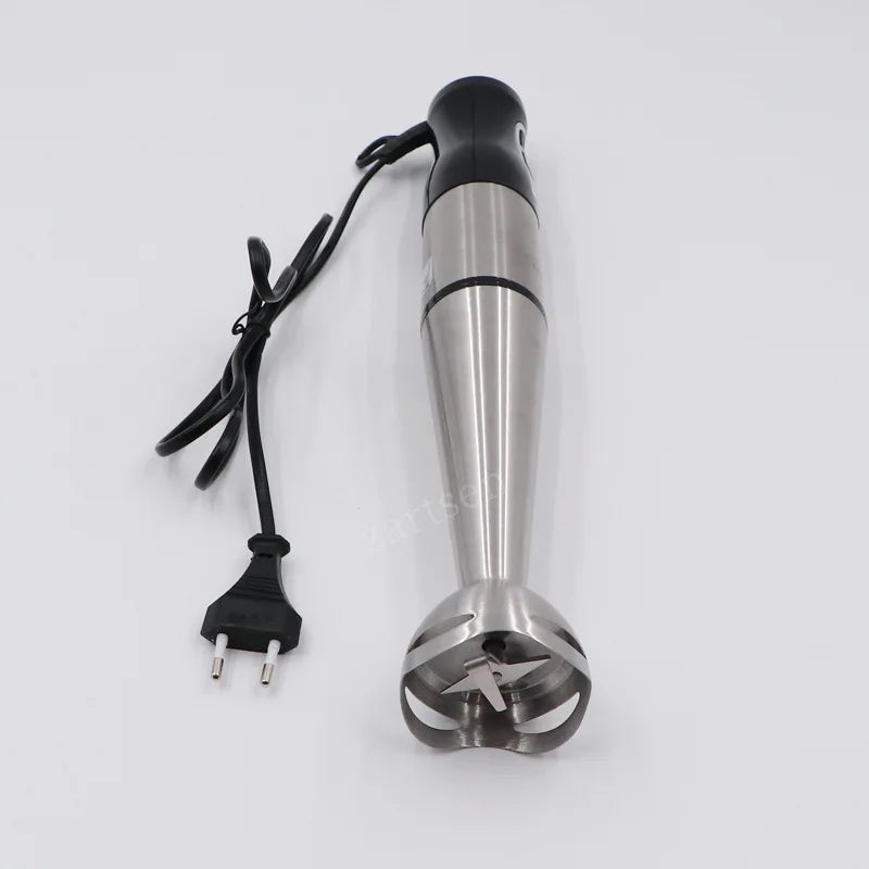 High Power Food Mixer 3Speeds Hand Blender Electric Four-blade Ice Crushing Kitchen Vegetable Fruit Stirring Gift by My Store