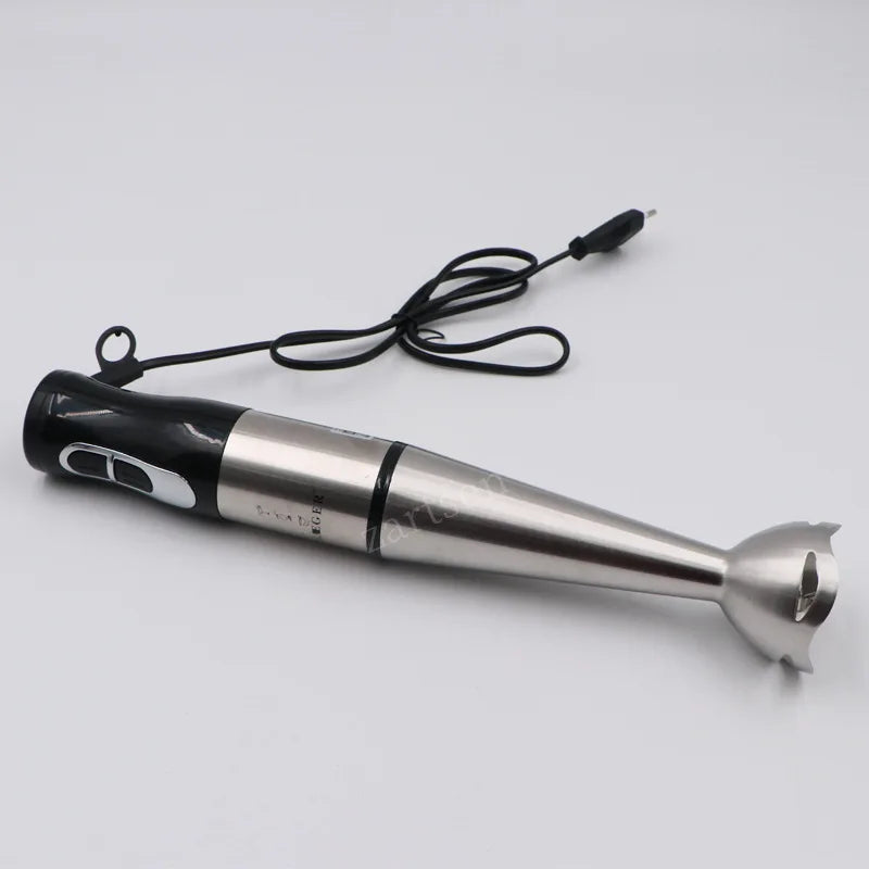 High Power Food Mixer 3Speeds Hand Blender Electric Four-blade Ice Crushing Kitchen Vegetable Fruit Stirring Gift by My Store