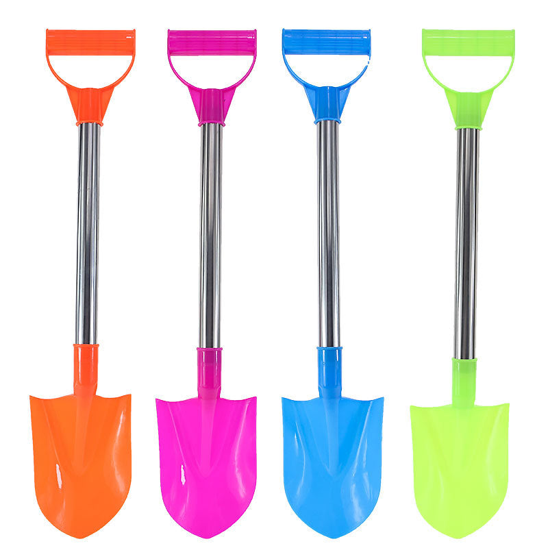 64cm large stainless steel beach shovel baby play sand tools seaside attractions stall hot sale children's toys wholesale