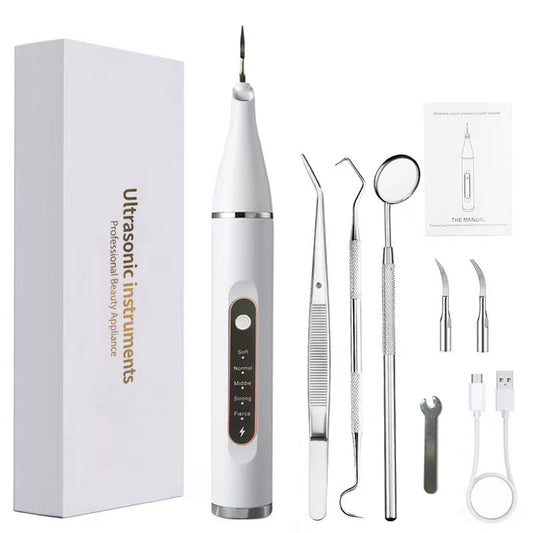 Nettoyeur dentaire à ultrasons appareil de nettoyage de soins bucco-dentaires portable élimination des calculs et blanchiment nettoyeur dentaire