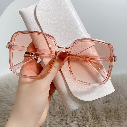 Rice nail square sunglasses Women's shades gradient trend UV protection by eprolo