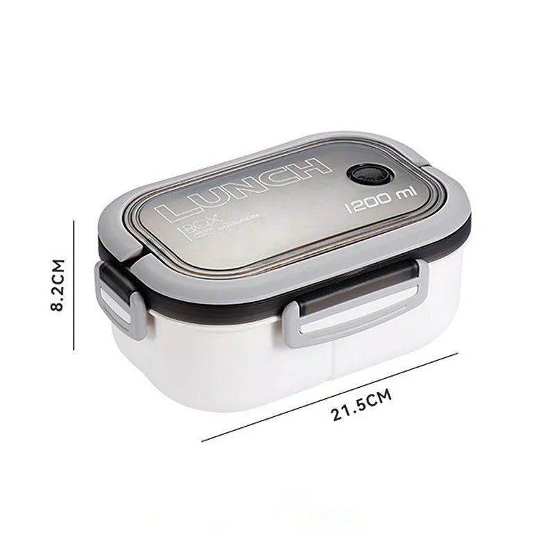 Lunch Box For Kids Compartments Microwae Bento Lunchbox Children Kid School Outdoor Camping Picnic Food Container Portable by eprolo