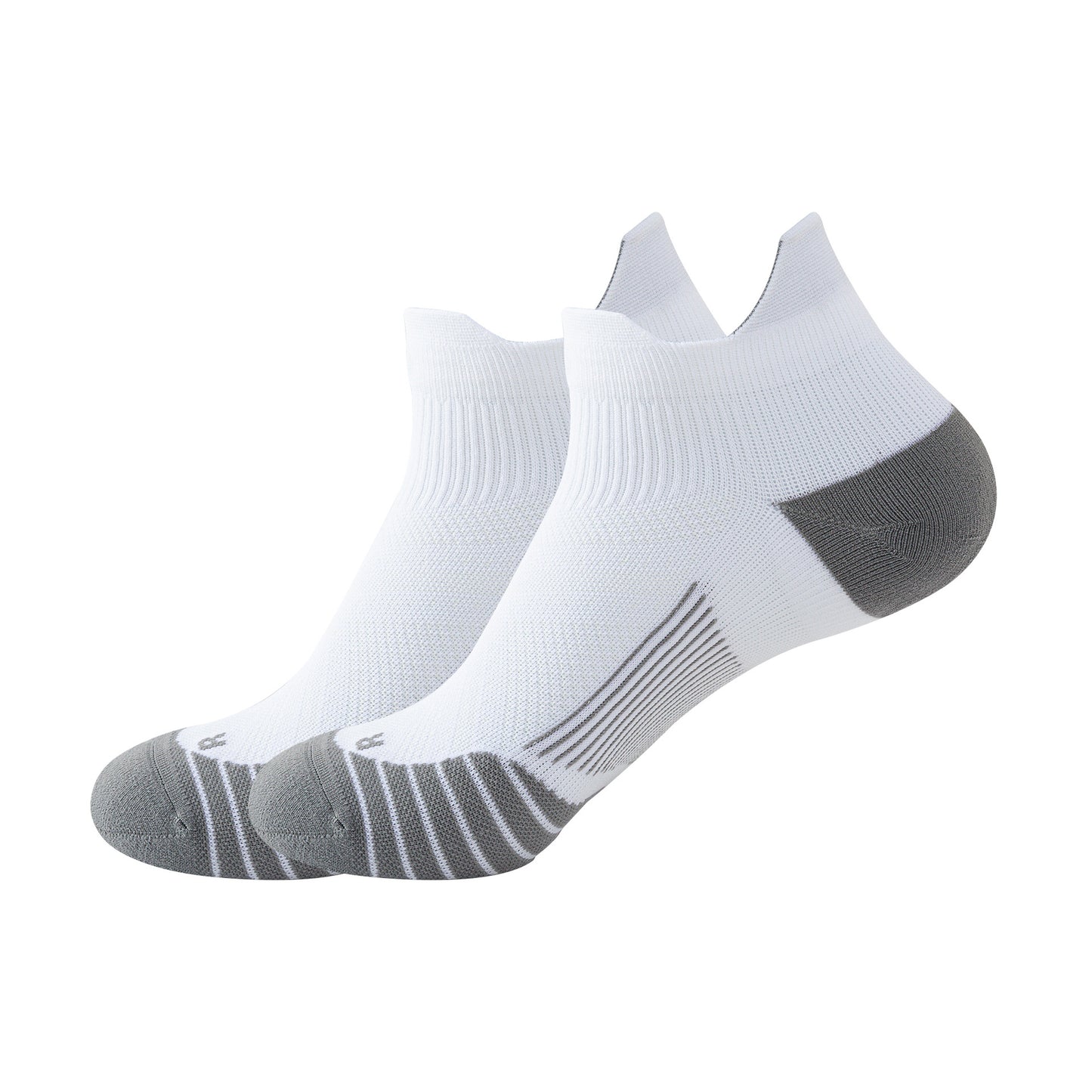 Professional sports socks for men and women, shallow socks for fitness and running, towel bottom, anti slip and wear-resistant sports boat socks by eprolo