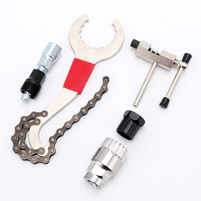Crankset Removal Tool Puller Bicycle Repair Tool Central Axle Tail Hook Crank Remover Crankset Removal Tool by eprolo
