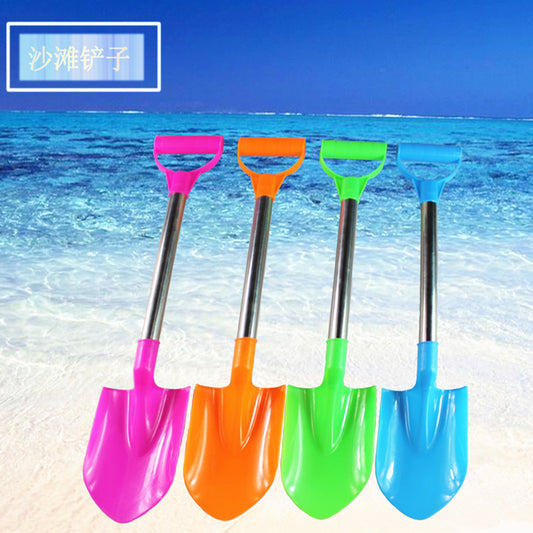 64cm large stainless steel beach shovel baby play sand tools seaside attractions stall hot sale children's toys wholesale
