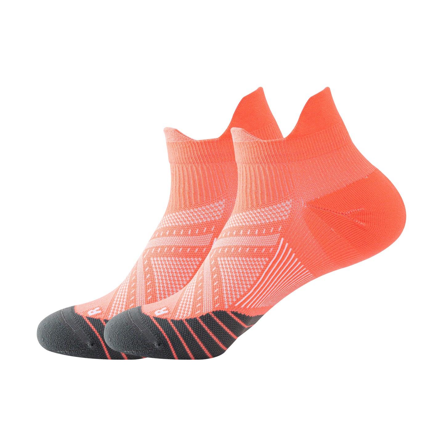 Professional sports socks for men and women, shallow socks for fitness and running, towel bottom, anti slip and wear-resistant sports boat socks by eprolo