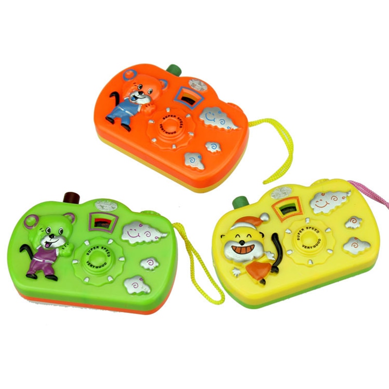 1pc Light Projection Camera Kids Educational Toys for Children Baby Gifts Animals World Random Color No Need To Install Battery