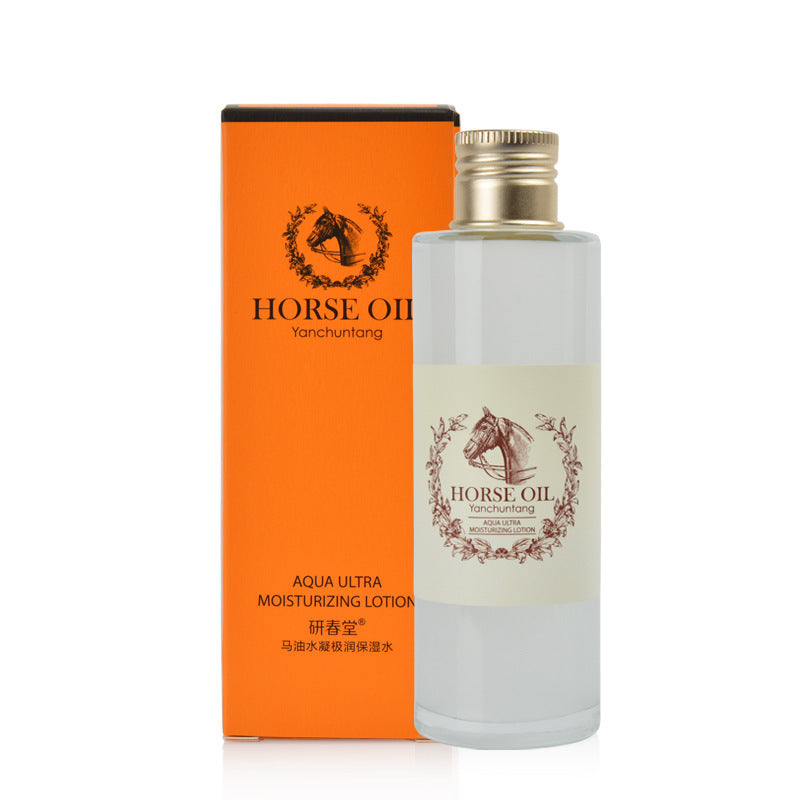 Yanchuntang genuine horse oil hydrogel extreme moisturizing water softening water hydrating moisturizing toner Korean hit