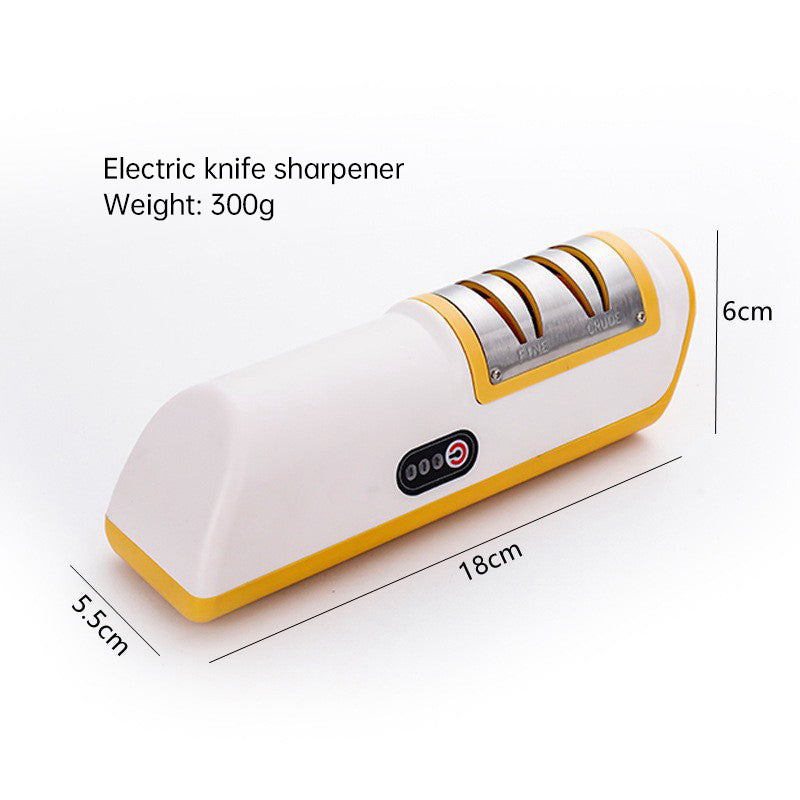 Multifunctional Electric Knife Sharpener. Automatic, professional, small - sized for kitchen use. Quick - sharpening with non - by eprolo