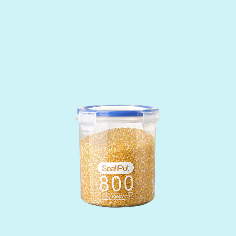 Food Storage Box Storage Jars Plastic Jars Kitchen Storage Jars Storage Jars Grains Sealed Jars by eprolo