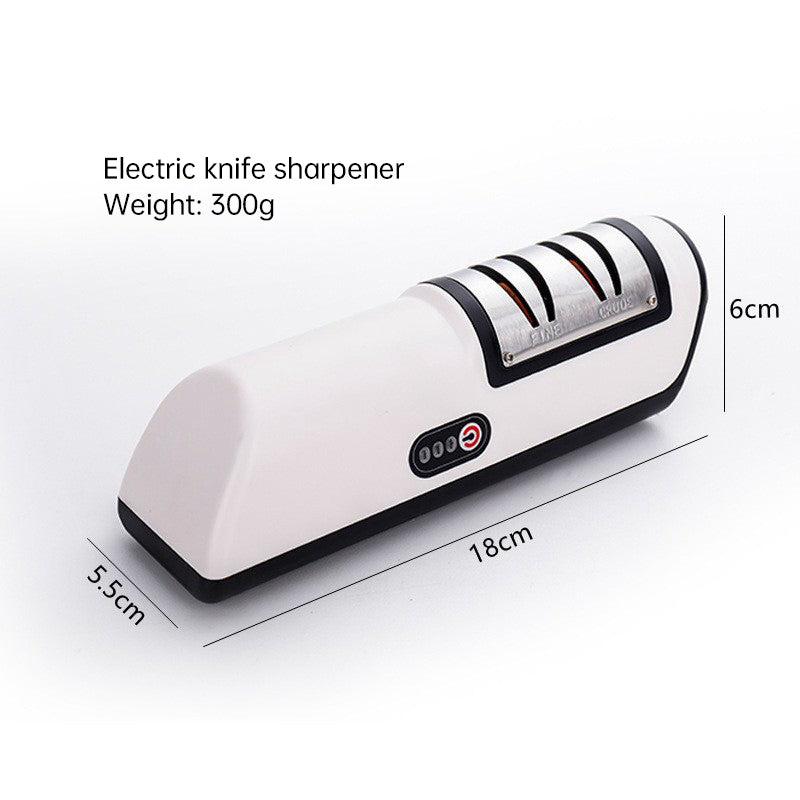 Multifunctional Electric Knife Sharpener. Automatic, professional, small - sized for kitchen use. Quick - sharpening with non - by eprolo