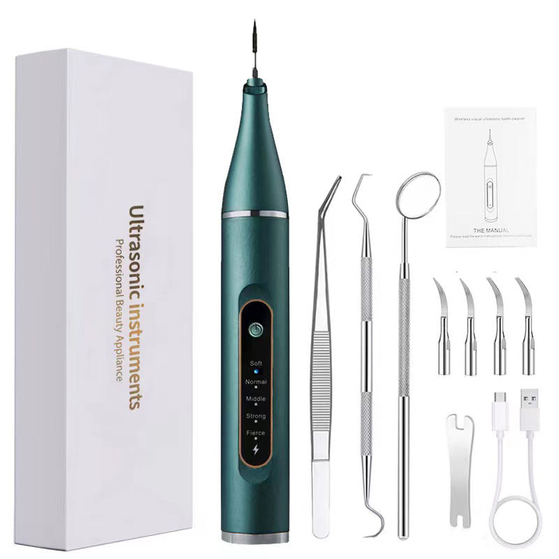 Nettoyeur dentaire à ultrasons appareil de nettoyage de soins bucco-dentaires portable élimination des calculs et blanchiment nettoyeur dentaire