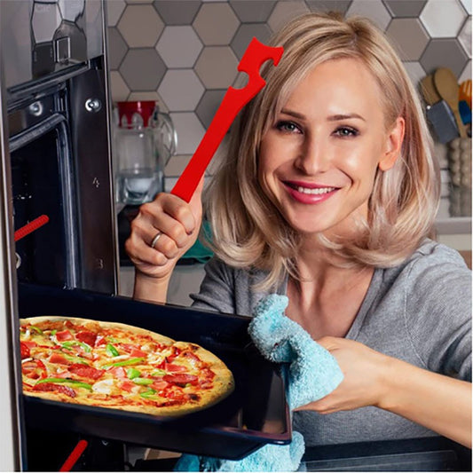Oven baking tray tool kitchen multifunctional push-pull rod non scalding hand push-pull device by eprolo
