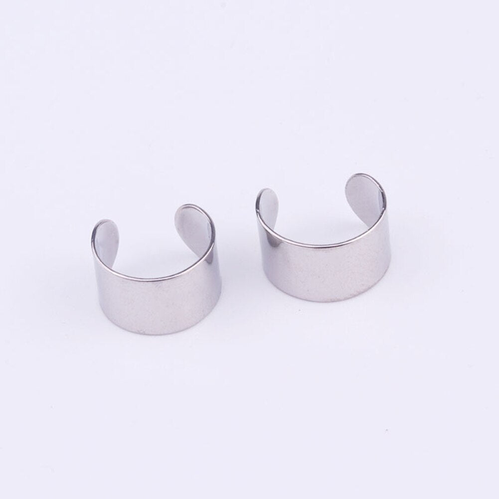 Fashion Frog Ear Cuffs Siliver Ear Cuff Clip Earrings For Women Earcuff No Piercing Fake Cartilage Earrings by eprolo
