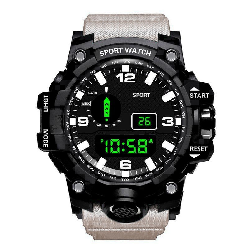 Multi functional outdoor men's electronic watch for male and female students running sports watch by eprolo