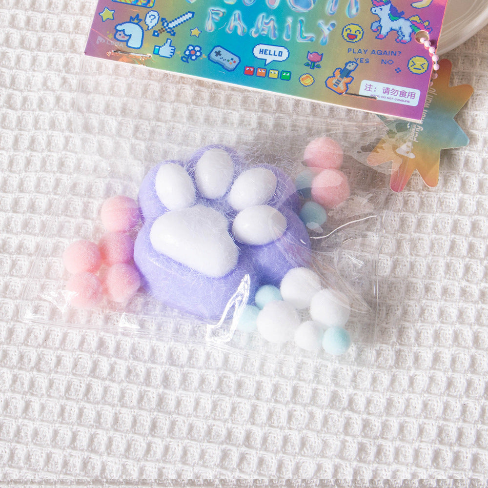 Douyin's explosive high-value cat's claw pinch and feel of the muddy feel decompression, high-end adult toy simulated animal pinching
