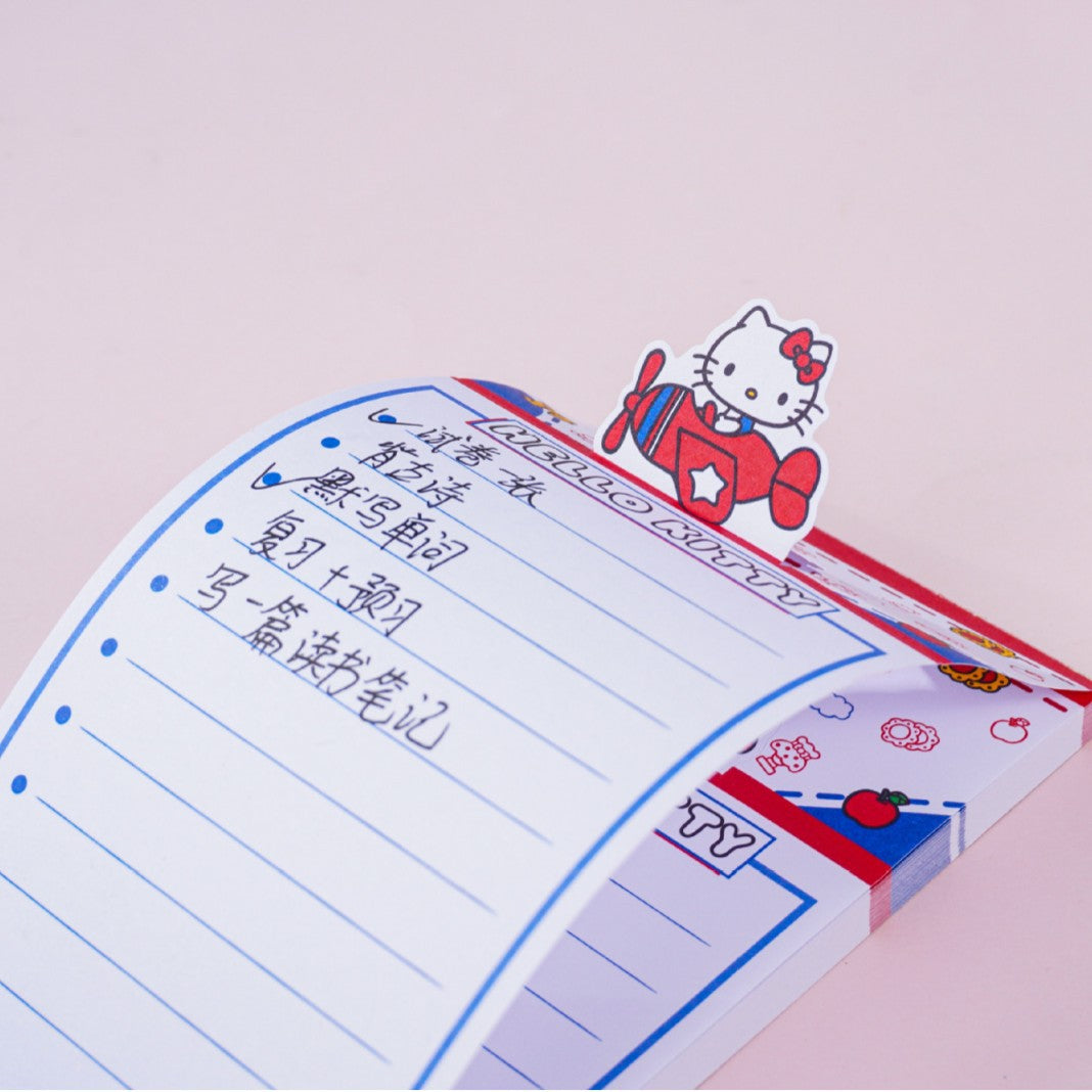 Yuemu 102816 genuine Hello Kitty series bookmark notebook high-value student mark message memo
