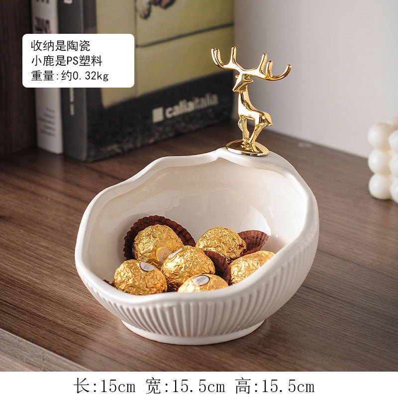 Entrance door, key, sundries, storage ornaments, living room, shoe cabinet, decorations, light luxury handicrafts, housewarming