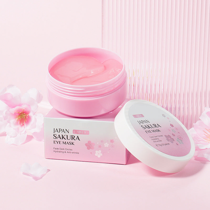 Cross-border full English LAIKOU cherry blossom series skin care set combination facial care full set of hydration manufacturers in stock