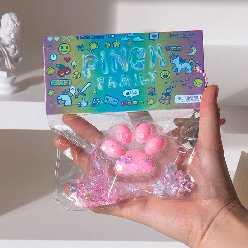 Douyin's explosive high-value cat's claw pinch and feel of the muddy feel decompression, high-end adult toy simulated animal pinching
