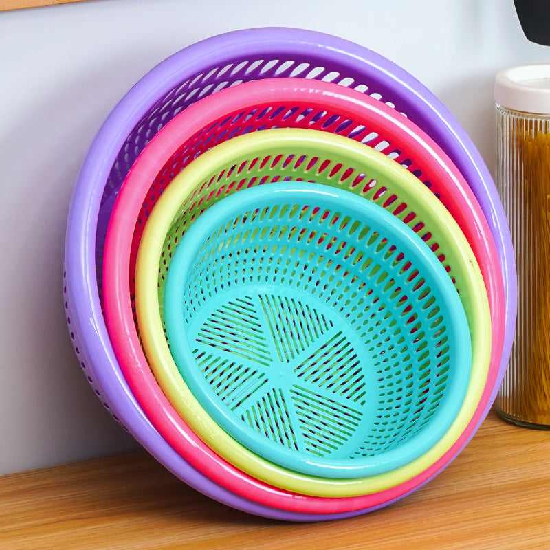 ✅ Kitchen washing basket, drain basin, plastic set, washing fruit basin, pool storage basket, tableware, vegetable pot, rice basket